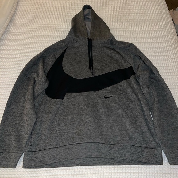 Nike Men's Hoodie - Gray/Black, XL - Picture 1 of 1